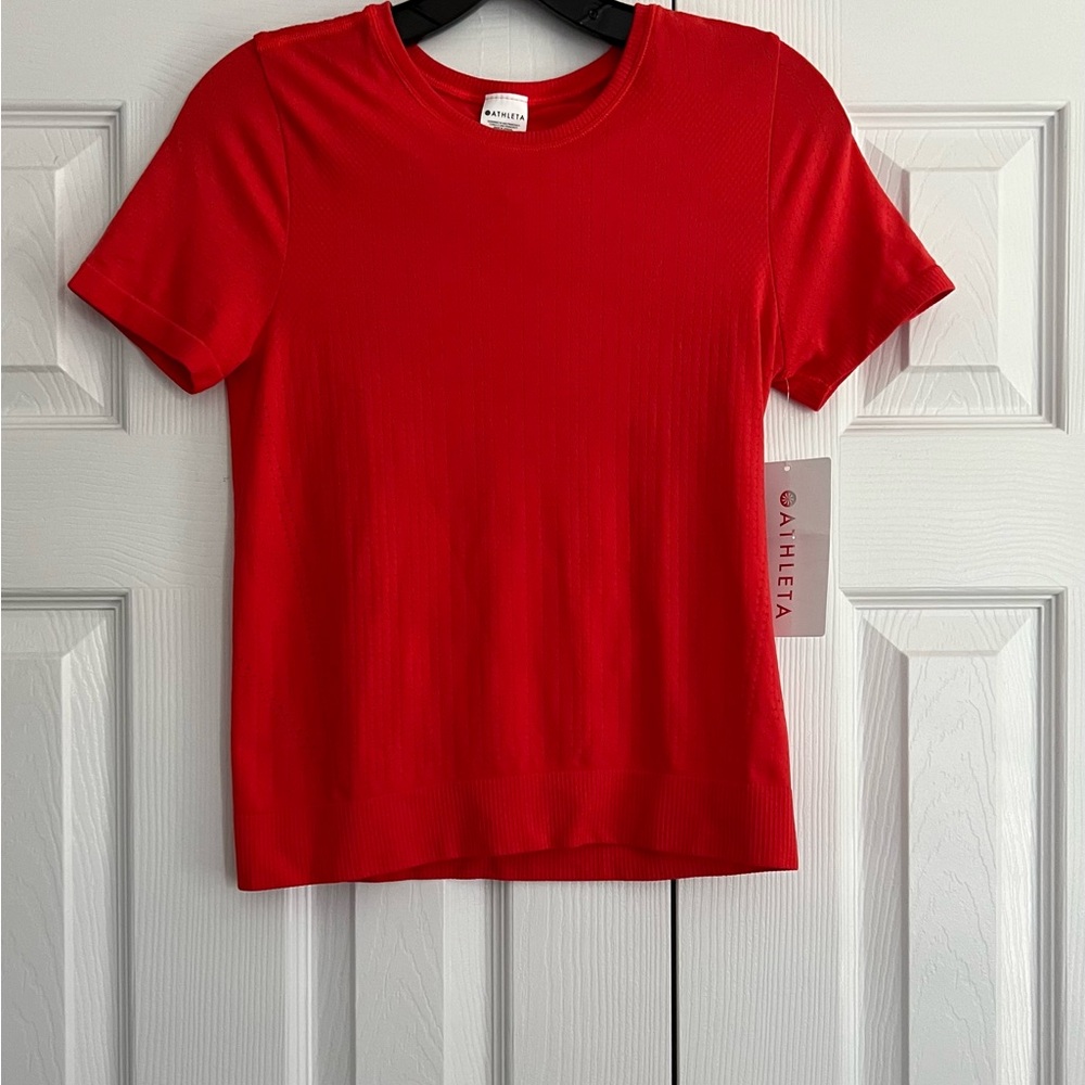 Athleta In Motion Seamless Tee - Picture 5 of 7